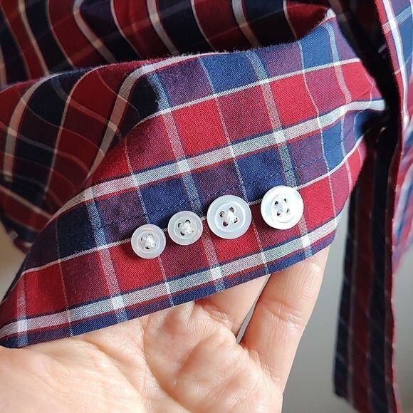 Men's Croft & Barrow Classic Fit Size Small Long Sleeve Collared Button Down Top - Picture 7 of 13